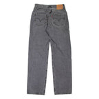 LEVI'S 501 Jeans BIG E Womens Grey Regular Straight Stone Wash W25 L32