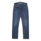 LEVI'S 511 Skinny Mens Jeans Blue Slim Denim W26 L30 Classic Cotton Zip