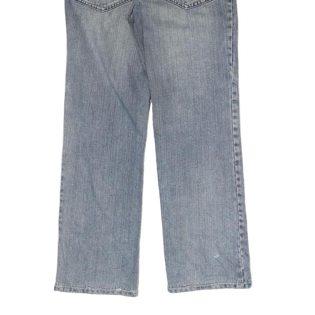 CZG Mens Jeans Blue Regular Straight Denim Light W28 L29 Cotton Zip