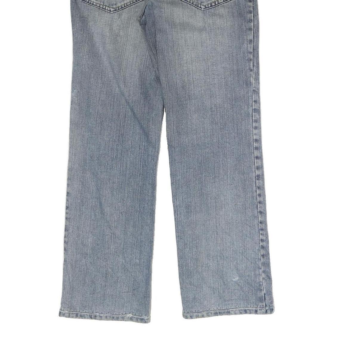 CZG Mens Jeans Blue Regular Straight Denim Light W28 L29 Cotton Zip