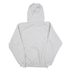 GILDAN Womens Grey Softball Pullover Hoodie L Printed Sports Sweatshirt