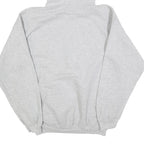 GILDAN Womens Grey Softball Pullover Hoodie L Printed Sports Sweatshirt