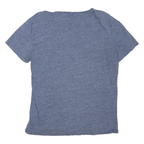 POLO RALPH LAUREN Mens Blue Graphic T-Shirt S Short Sleeve Crew Neck Cotton
