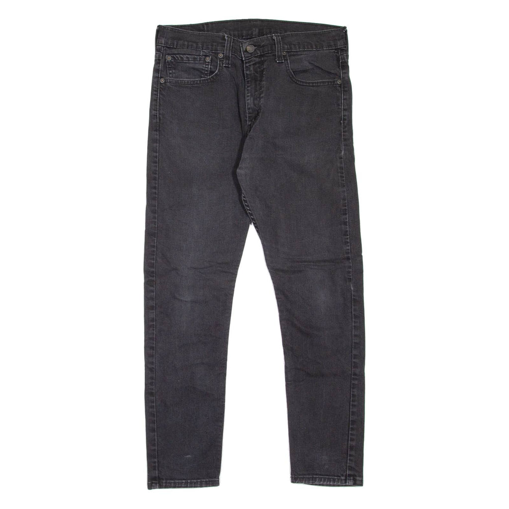 LEVI'S 512 Jeans Mens Black Slim Tapered W33 L27