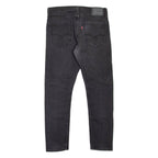 LEVI'S 512 Jeans Mens Black Slim Tapered W33 L27