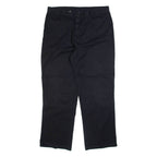 DICKIES Mens Trousers Black Regular Straight W38 L32