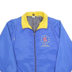 MONT AIR Mens Blue & Yellow Zip Jacket XL Polyester Blend Plain European