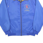 MONT AIR Mens Blue & Yellow Zip Jacket XL Polyester Blend Plain European