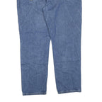 CARHARTT Mens Jeans Blue Regular Straight Denim Medium W40 L30 Classic Fit Zip