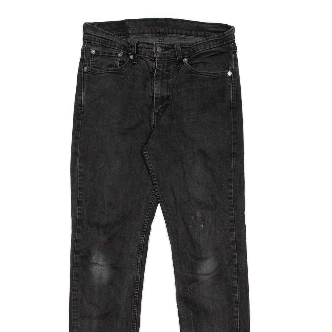 LEVI'S 511 Jeans Mens Black Slim Straight W28 L32