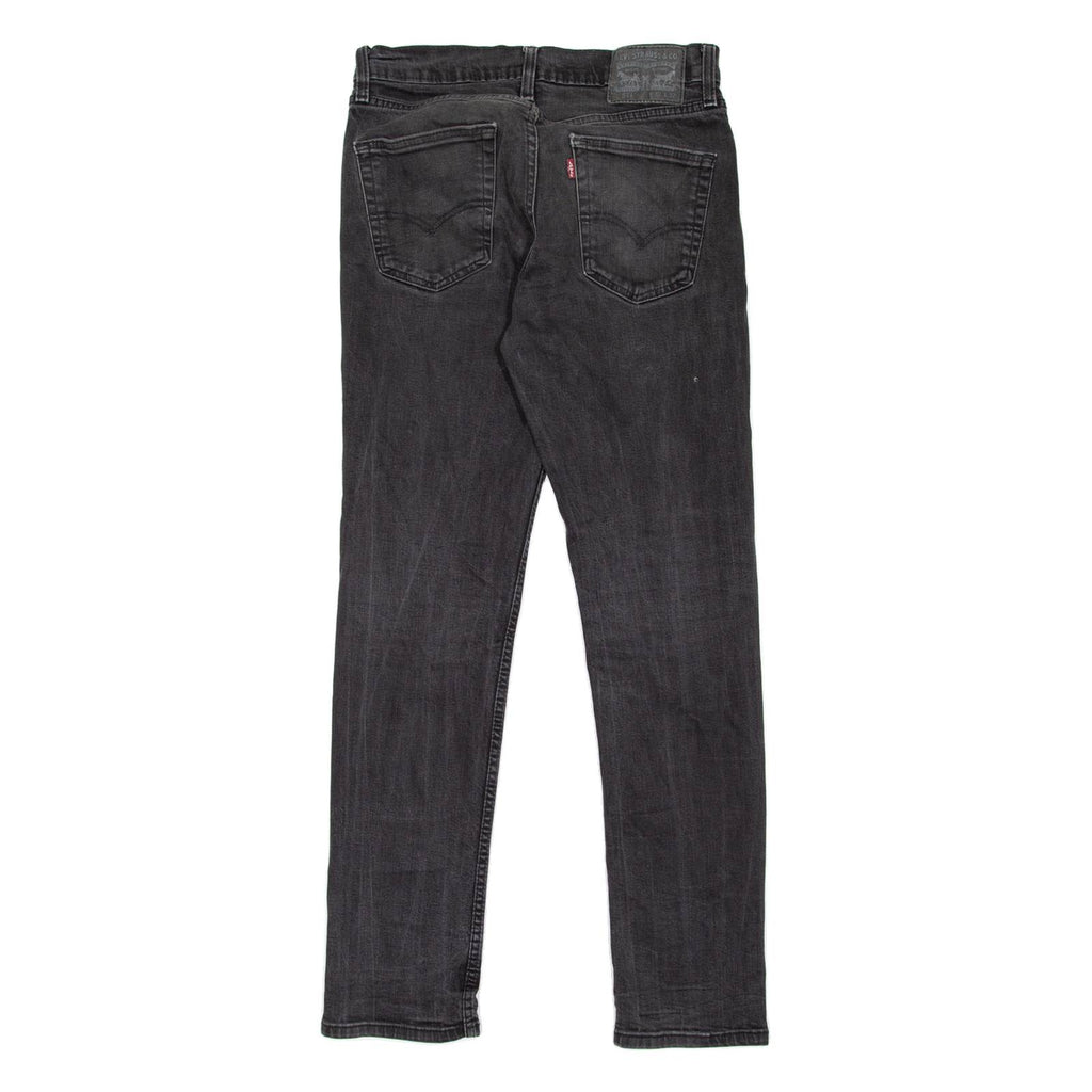 LEVI'S 511 Jeans Mens Black Slim Straight W28 L32