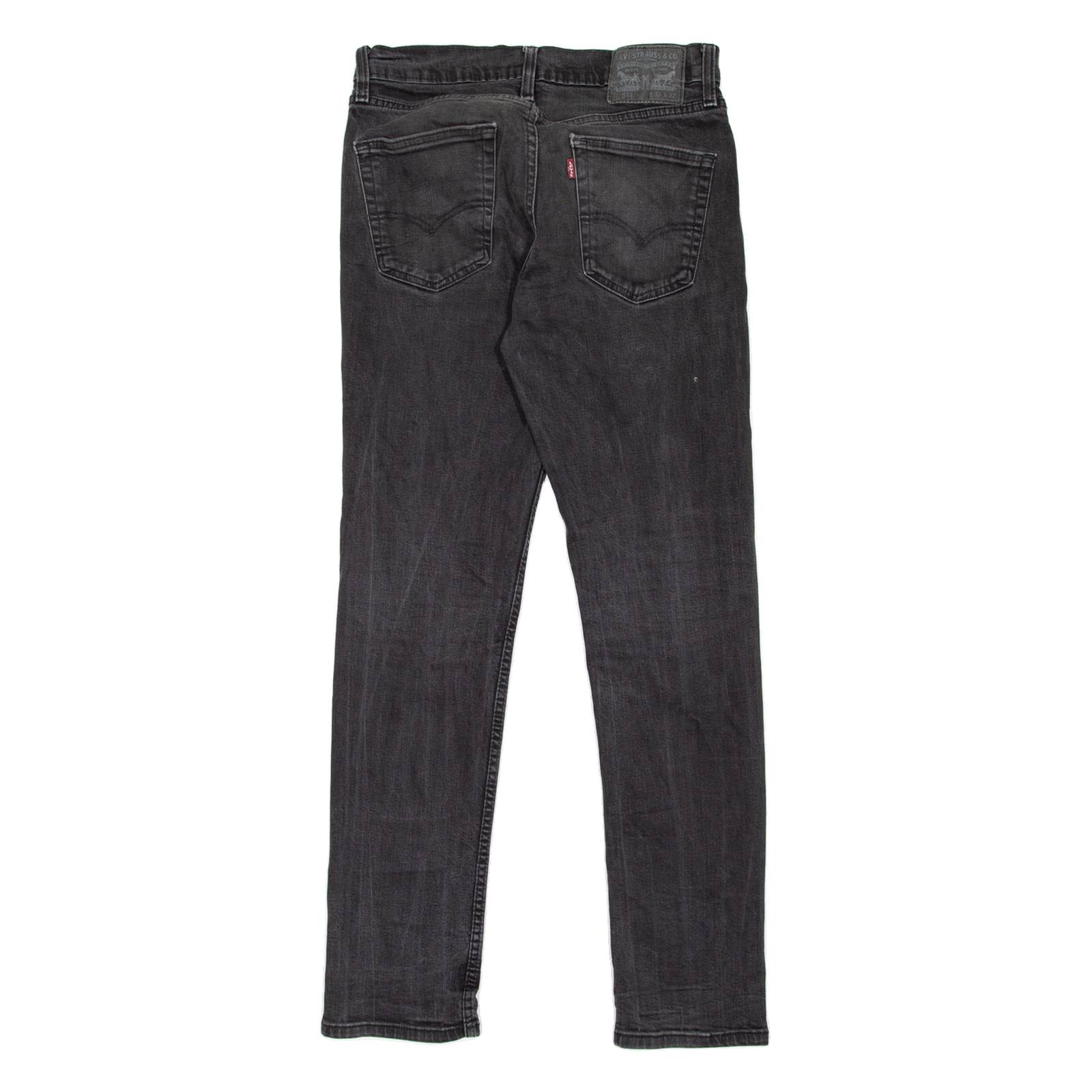 LEVI'S 511 Jeans Mens Black Slim Straight W28 L32