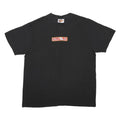 WINNER'S CIRCLE Mens Black Dale 8 Jr Graphic T-Shirt L Short Sleeve Crew Neck