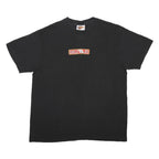 WINNER'S CIRCLE Mens Black Dale 8 Jr Graphic T-Shirt L Short Sleeve Crew Neck