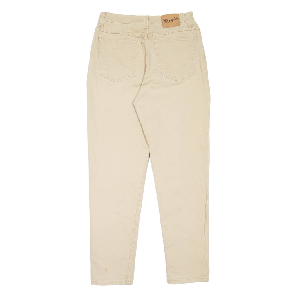 WRANGLER Carla Womens Jeans Beige Regular Mom W28 L28