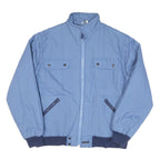 ACKERMANN Mens Blue Jacket XL Polyester Blend Zip Pocket Casual Lightweight