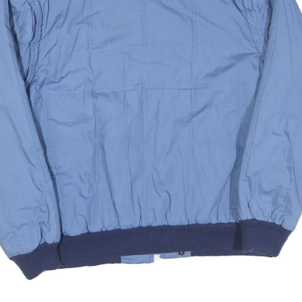 ACKERMANN Mens Blue Jacket XL Polyester Blend Zip Pocket Casual Lightweight