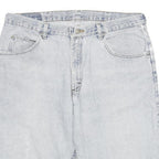 WRANGLER Mens Shorts Light Blue Denim Casual 2XL W35 Classic Cotton Blend