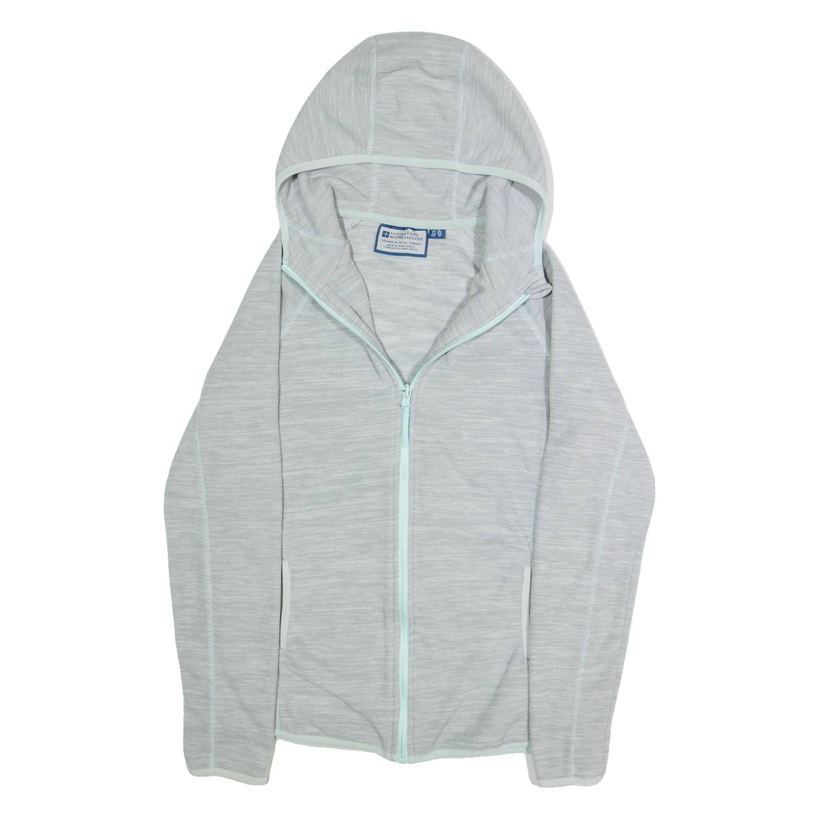 MOUNTAIN WAREHOUSE Womens Fleece Jacket Grey S