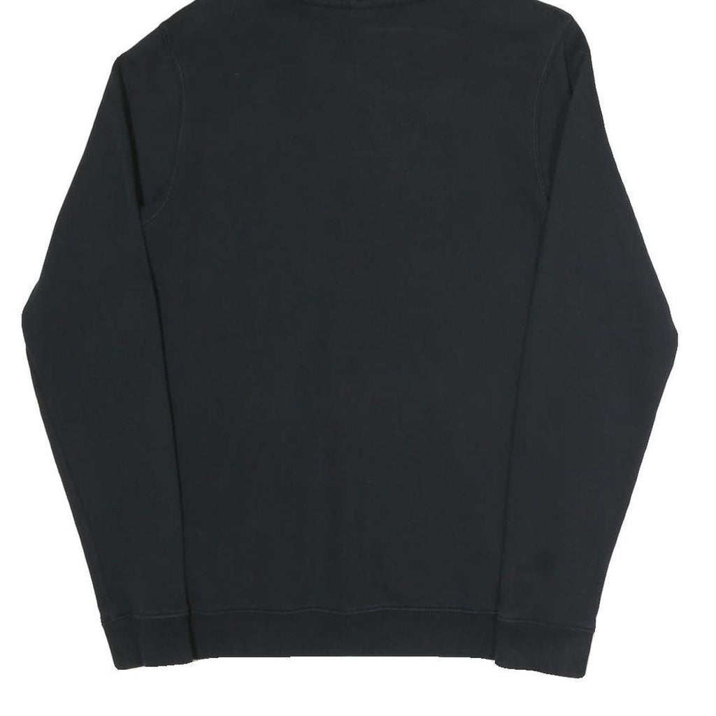 NIKE Mens Black Warriors Pullover Hoodie S Cotton Blend Drawstring