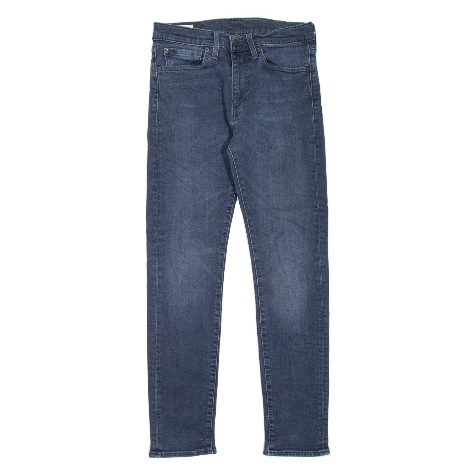 LEVI'S 510 BIG E Jeans Mens Blue Slim Skinny Stone Wash W31 L32