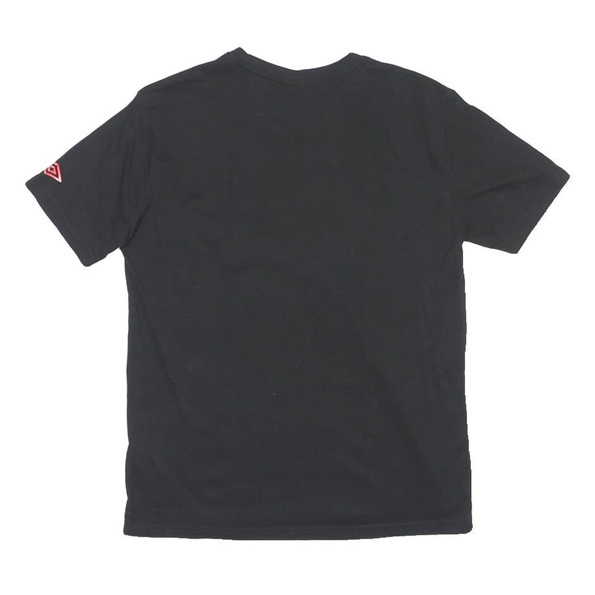 UMBRO Womens Black Graphic T-Shirt M Short Sleeve Round Neck Sports Logo