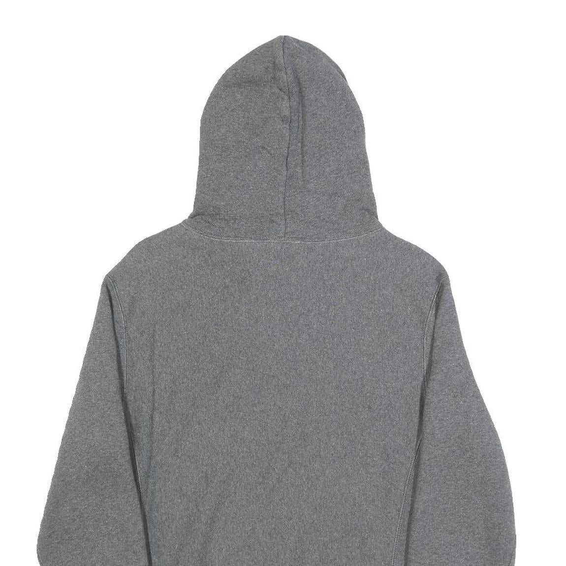 CHAMPION REVERSE WEAVE Womens Grey Hoodie S Cotton Blend Pullover Drawstring
