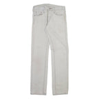 LEVI'S 513 Mens Trousers Grey Slim Straight W29 L32