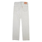 LEVI'S 513 Mens Trousers Grey Slim Straight W29 L32