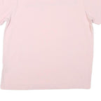 CHAMPION Mens Pink Cotton Blend T-Shirt M Short Sleeve Crew Neck Classic Logo