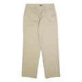 DICKIES Mens Beige Cotton Blend Regular Fit Straight Leg Trousers W29 L29