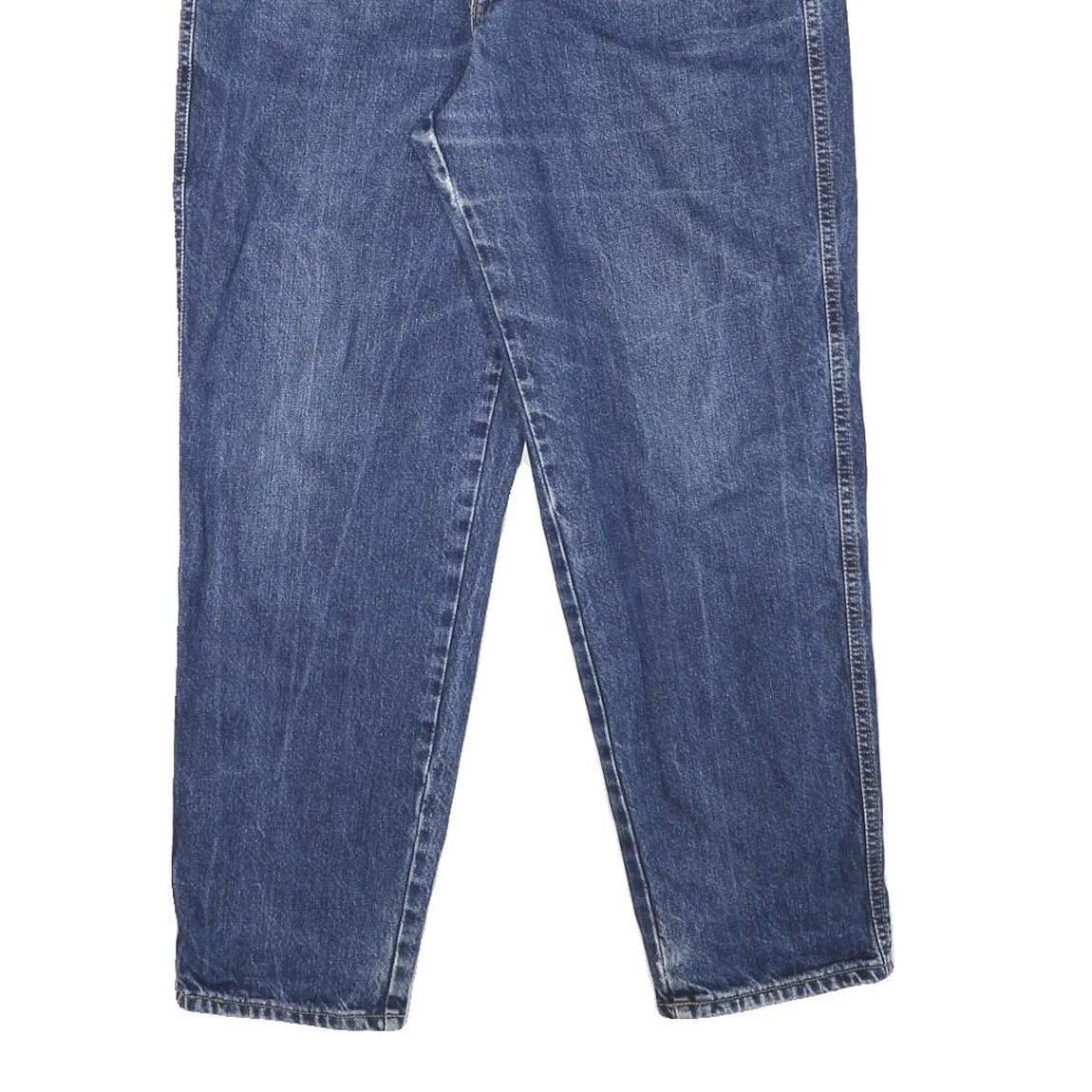 JINGLERS Mens Jeans Blue Relaxed Straight Denim Medium W30 L26 Casual Comfort