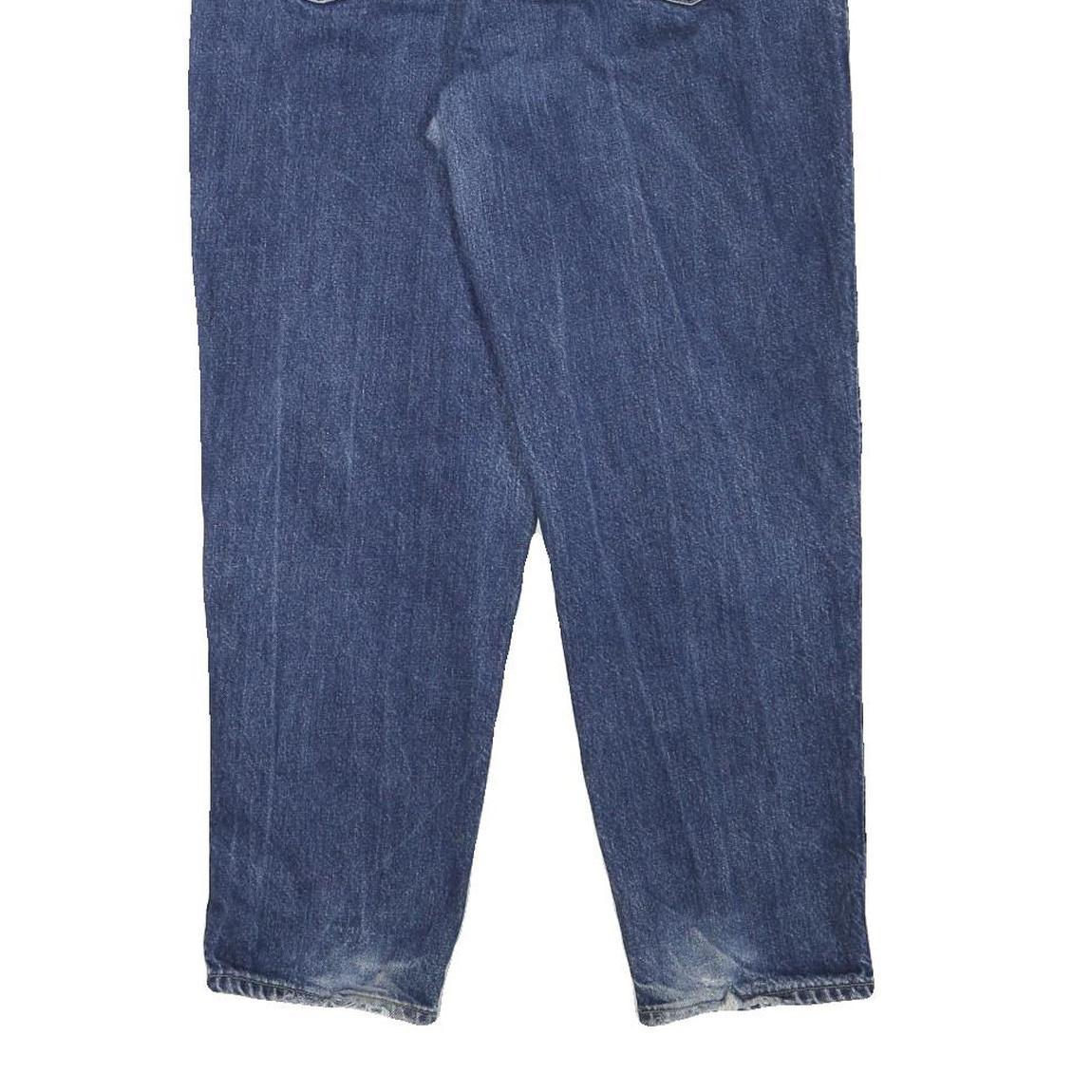 JINGLERS Mens Jeans Blue Relaxed Straight Denim Medium W30 L26 Casual Comfort