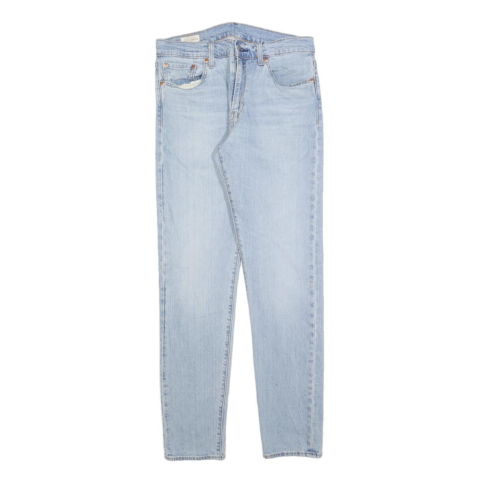LEVI'S 512 BIG E Mens Jeans Light Blue Slim Skinny Denim W30 L32 Classic Style