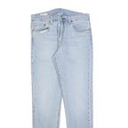 LEVI'S 512 BIG E Mens Jeans Light Blue Slim Skinny Denim W30 L32 Classic Style