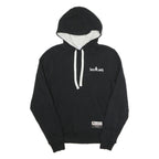 CHAMPION Mens Black Hoodie S Cotton Blend Pullover Save Lands Print