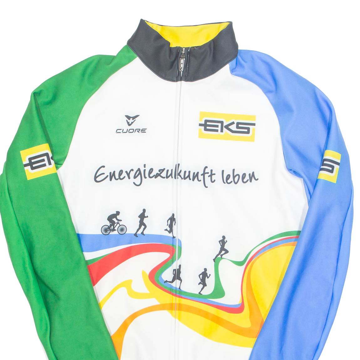 CUORE Mens Jersey White Long Sleeve L