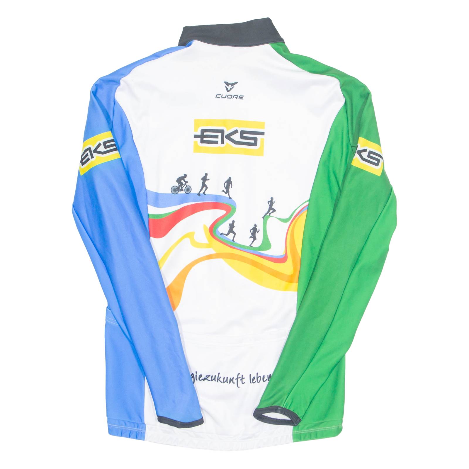 CUORE Mens Jersey White Long Sleeve L