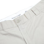 DICKIES Mens Cotton Blend Beige Regular Straight Trousers W40 L30 Workwear Zip