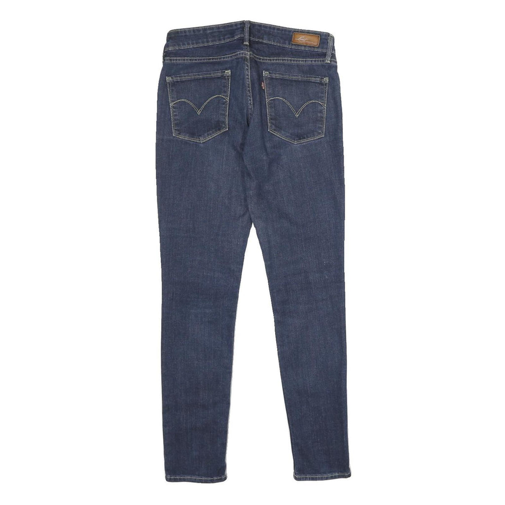 LEVI'S Demi Curve Skinny Womens Jeans Blue Slim Skinny Denim Rinse W28 L30