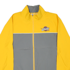 NBA Mens Yellow & Grey Cleveland Cavaliers Jacket L Polyester Blend Zip