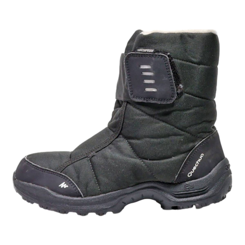 ESSENSOLE Snow Boots Black Synthetic Womens UK 4