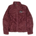 PENDLETON Womens Fleece Jacket Maroon M