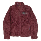 PENDLETON Womens Fleece Jacket Maroon M