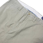 POLO RALPH LAUREN Mens Cotton Blend Beige Classic Straight Trousers W36 L32
