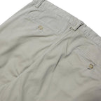 POLO RALPH LAUREN Mens Cotton Blend Beige Classic Straight Trousers W36 L32