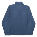 REGATTA Mens Blue Outdoor Pullover Plain Crew Neck Basic Knit S Fleece Jumper
