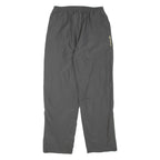 REEBOK Womens Track Pants Grey Straight UK 14 W28 L30