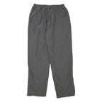 REEBOK Womens Track Pants Grey Straight UK 14 W28 L30