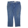 CARHARTT Mens Jeans Blue Relaxed Straight W40 L30